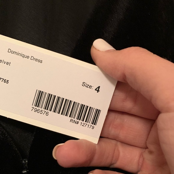 Jenny Yoo - Dominique - BLACK - Size 4 - Picture 6 of 7